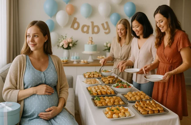 Buffet para Chá de Bebê Buffet para Chá de Bebê