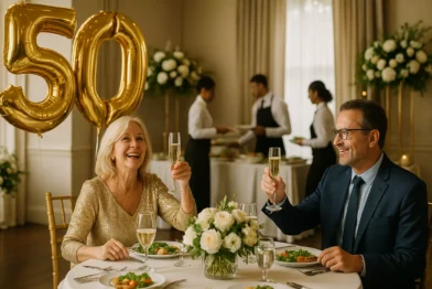 Buffet para Festa de 50 Anos​