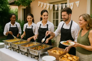 Buffet para Festa de Aniversário a Domicílio​